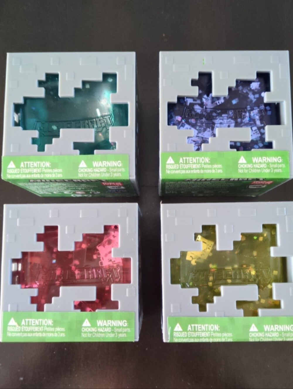 Minecraft Jelly Cubes Squishy Bundle